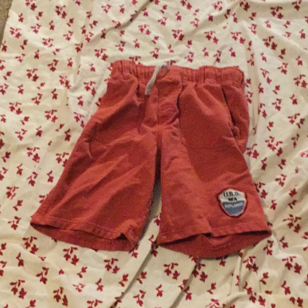 Red U.S.S shorts